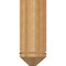 Ekena Millwork Funston Arts and Crafts Rough Sawn Bracket w/ Offset Brace, Western Red Cedar, 8"W x 20"D x 20"H BKT0806X20X20FST03RWR - alternate 4